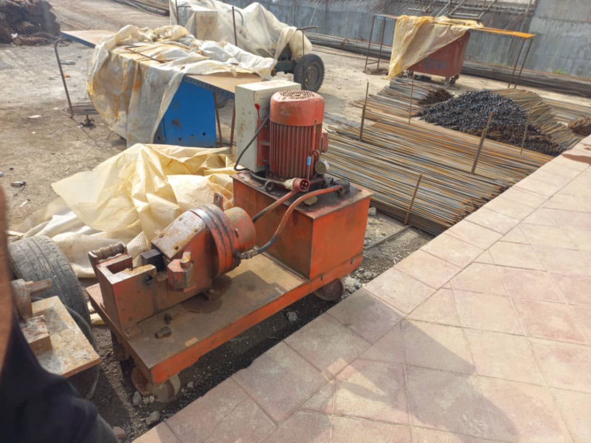 دو عدد دستگاه برش میلگرد تا 32 | کد KS356